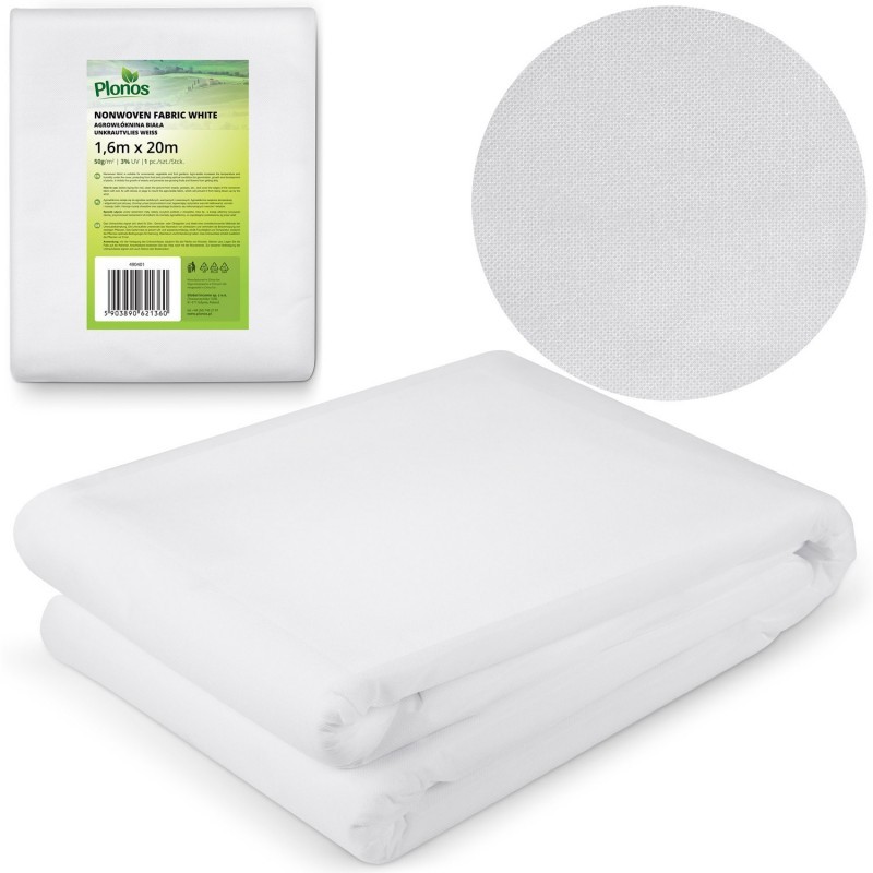 Agro tekstiilkate 2000 cm x 160 cm - valge | FreshDesign.ee