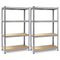 Metallist laoriiulite komplekt 2 tk 150 x ... | FreshDesign.ee