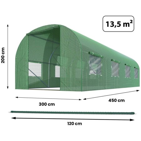Aiatunnel 3 x 4,5 m (13,5 m2) | FreshDesign.ee