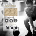 Kettlebell 8 kg, liivaga täidetud, must