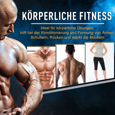 Reguleeritav 2-ühes hantli- ja kangikomplekt 20/30 kg, punane-must