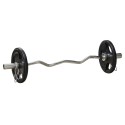 2 metallist hantliketta komplekt, 10 kg ketas, kummist kate