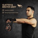 Kettlebell-komplekt, 3 raskust: 2,2 kg, 4,5 kg ja 6,8 kg, must