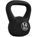 14 kg liivaga täidetud sangpomm algajatele, must