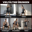 14 kg liivaga täidetud sangpomm algajatele, must