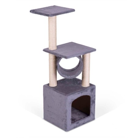 Kassi kraapimispuu 93 cm helehall | FreshDesign.ee