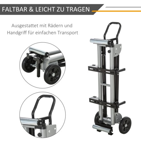 Nurgasaagide alusraam külgpikendusega, teras, 123,5–245 cm