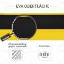 2-osaline kokkupandavate saepukkide komplekt, teras, kollane-must