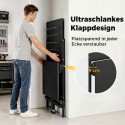 Kokkupandav ratastega tööpink perforeeritud seina ja konksudega