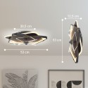 LED-laeventilaator puldi, 6 kiiruse ja 3 värvitemperatuuriga