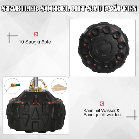 Täiskasvanute vabalt seisev poksikott imialusega, must-punane, 60 × 60 × 180 cm