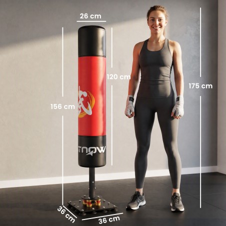 Eraldiseisev poksikott 156 cm, 12 iminapa ja löögisummutusega