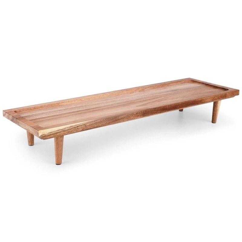 Puidust serveerimislaud jalgadel 55x18 cm