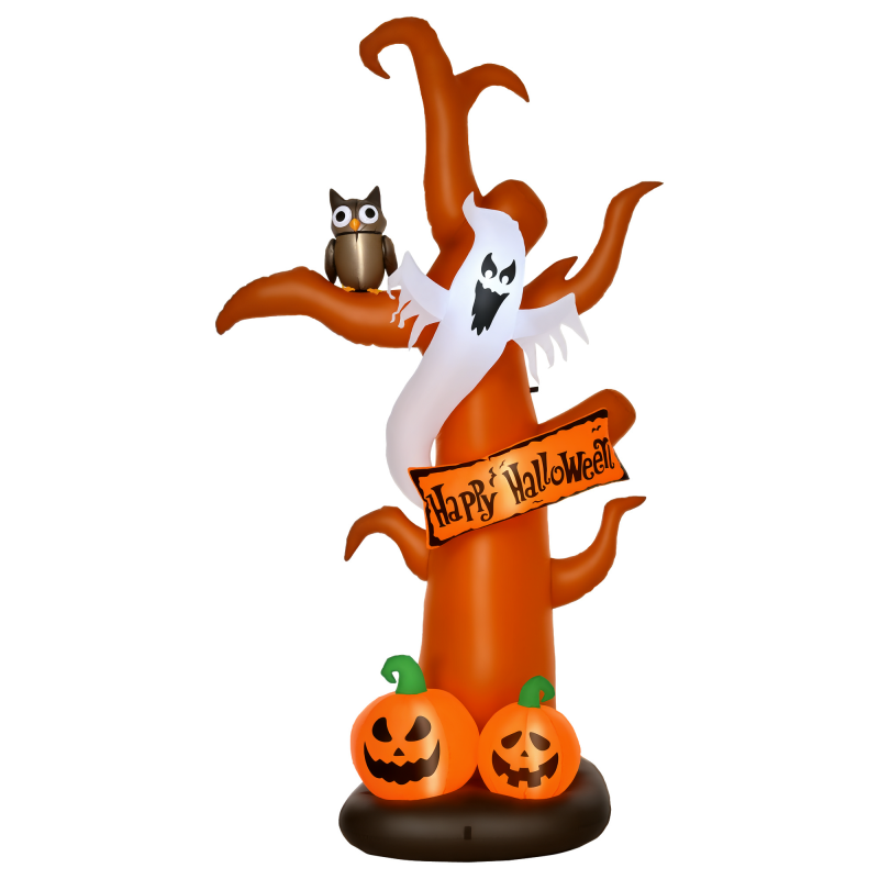 Isetäituv LED-valgustusega Halloweeni dekoratsioon puhuriga