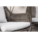 Davao Loungeset Steel – tumehall / pruun