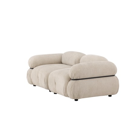 Mika Module Diivan Beež/Must 2tk