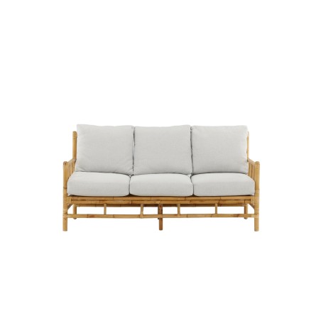 Cane 3-kohaline diivan - Bamboo / Grey Cushion