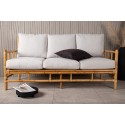 Cane 3-kohaline diivan - Bamboo / Grey Cushion