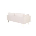 Poom - 3-kohaline diivan Velvetist - beež