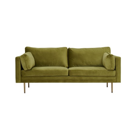 Boom - 3-kohaline diivan Velvet - Spring Green