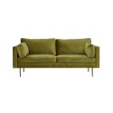 Boom - 3-kohaline diivan Velvet - Spring Green