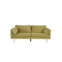 Boom - 3-kohaline diivan Velvet - Spring Green