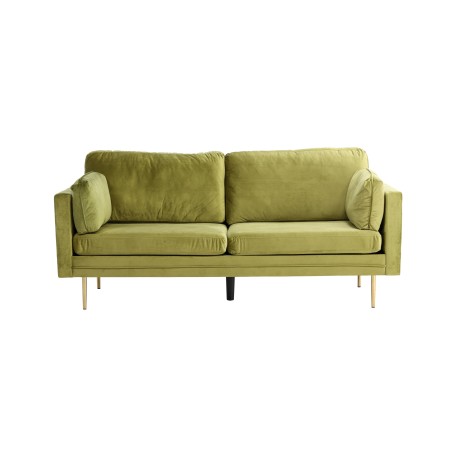 Boom - 3-kohaline diivan Velvet - Spring Green