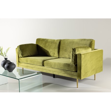 Boom - 3-kohaline diivan Velvet - Spring Green