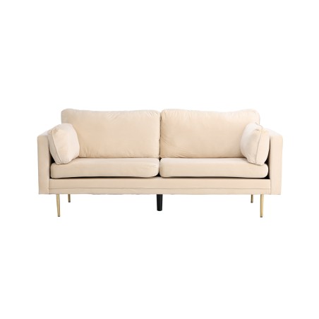 Poom - 3-kohaline diivan Velvet - Creme
