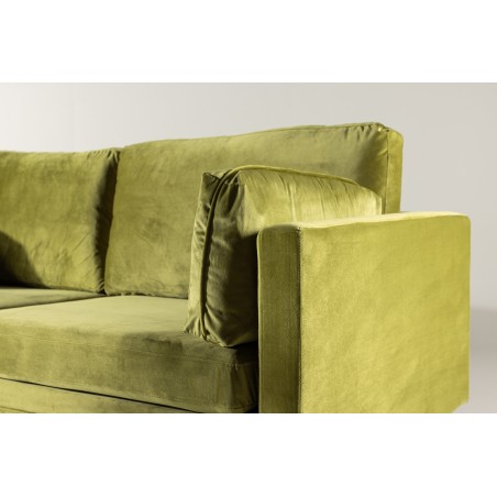Boom - 3-kohaline diivan Velvet - Spring Green