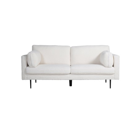 Boom 3-kohaline diivan - Teddy Fabric White