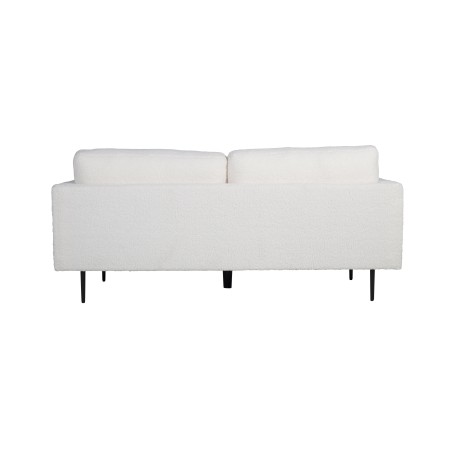 Boom 3-kohaline diivan - Teddy Fabric White