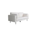 Boom 3-kohaline diivan - Teddy Fabric White