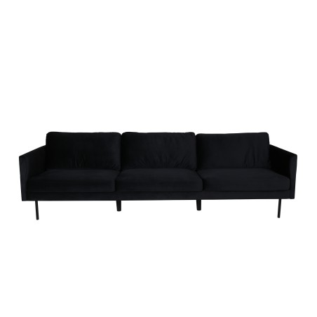 Zoom 3-kohaline diivan - Must / Black Velvet