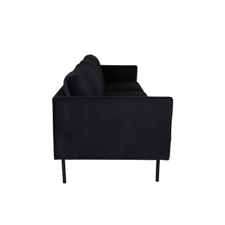 Zoom 3-kohaline diivan - Must / Black Velvet
