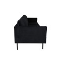 Zoom 3-kohaline diivan - Must / Black Velvet