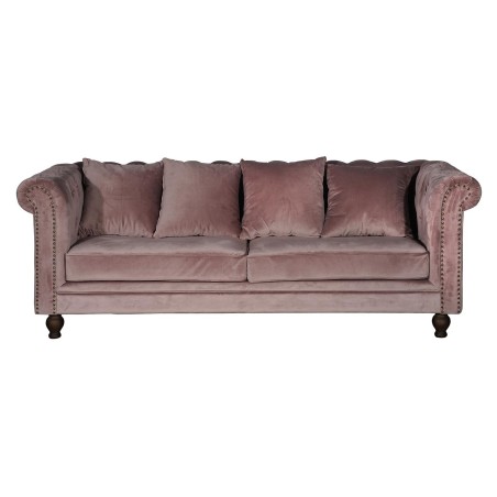 Velvet 3-kohaline diivan - Dusty Pink