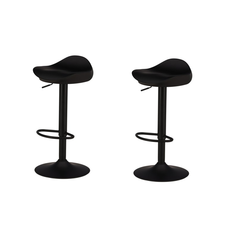 Adesto baaritool 2-pakk - must / mattmust ABS