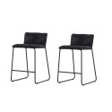 Bisbee baaritool 2-pakk - must boucle 