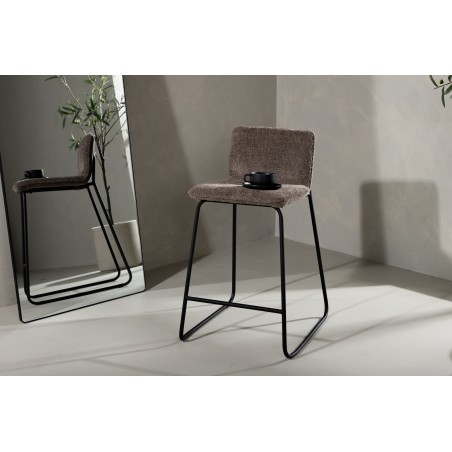 Bisbee baaritool 2-pakk - must / tumehall mikrofiiber