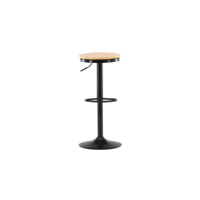 Conway baaritool 2-pakk - must / Oaklook MDF