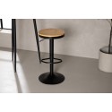 Conway baaritool 2-pakk - must / Oaklook MDF