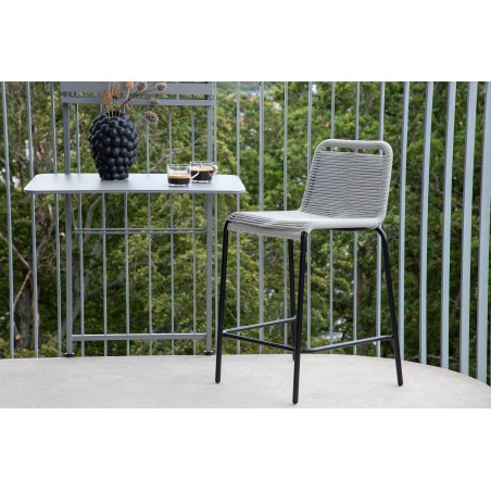 Lindos Barchair 2-pack Steel - must / helehall