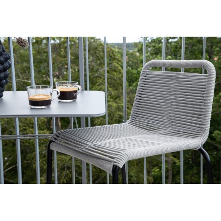 Lindos Barchair 2-pack Steel - must / helehall