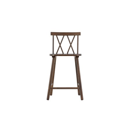 Mollöström Baaritool 2-pakk - Mocca / Walnut Wood