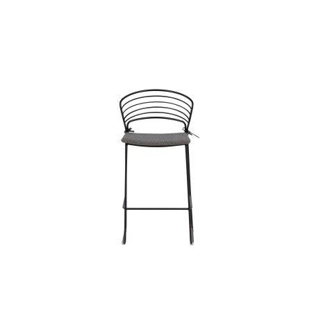 Milano Barchair 4-pakk Steel - must / hall