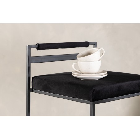 Opelika baaritool 2-pakk - Must / Black Velvet