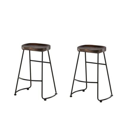 Ozark baaritool 2-pakk - Zinklook / Dark Walnut Wood