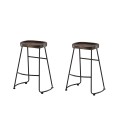 Ozark baaritool 2-pakk - Zinklook / Dark Walnut Wood