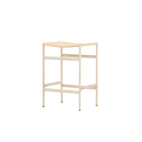 Polly Baaritool 2-pakendis - Whitewash / Beige Nature köis